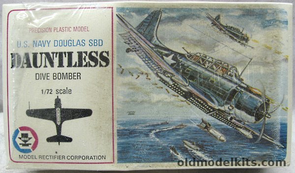 MRC 1/72 US Navy Douglas SBD Dauntless, 3001-69 plastic model kit